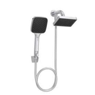 Chuveiro Retangular De Parede Desviador Cromado Cobre - Deca