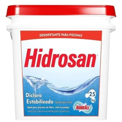 Cloro Granulado Hidrosan 2,5kg - Hidroall