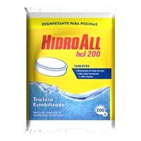 Cloro Hcl Tablete Tricloro 200 Gramas - Hidroall