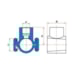 Colar Tomada Pvc Com Travas 110mm 3/4" Pol 23045397 Tigre