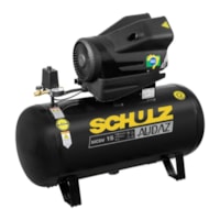 Compressor De Ar 3hp 220v 15/110 Mcsv 140psi  110L - Schulz