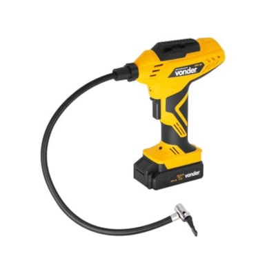 Compressor De Ar A Bateria Tipo Pistola 20v Cpv20 - Vonder - Referência: 60.01.000.020
