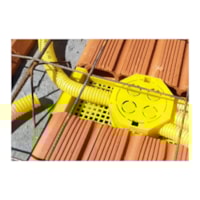 Conduite Corrugado Pead Amarelo 5/8 pol Rolo 50 metros - J.F