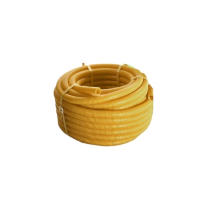 Conduite Corrugado Pead Amarelo 5/8 pol Rolo 50 metros - J.F