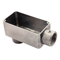 Condulet Tipo LB 1" Com Rosca Sem Tampa Prata - Tramontina