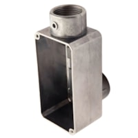 Condulet Tipo LB 1" Com Rosca Sem Tampa Prata - Tramontina