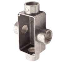 Condulete Aluminio Fixo Tipo X 1" Com Rosca - Tramontina