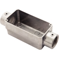 Condulete Aluminio Tipo C 1" C/Rosca S/Tampa - Tramontina