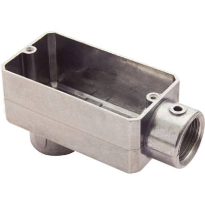 Condulete Aluminio Tipo Lb 3/4" C/Rosca S/Tampa - Tramontina
