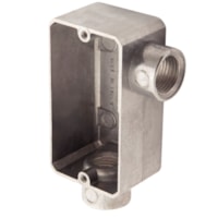 Condulete Aluminio Tipo LL 1/2" C/Rosca S/Tampa - Tramontina