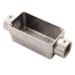 Condulete Tipo C 1/2" Com Rosca Sem Tampa Prata - Tramontina