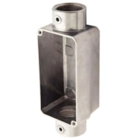 Condulete Tipo C 1/2" Com Rosca Sem Tampa Prata - Tramontina