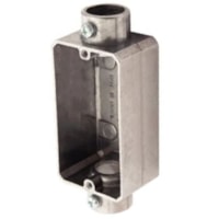 Condulete Tipo C 3/4" Com Rosca Sem Tampa Prata - Tramontina