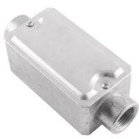 Condulete Tipo C 3/4 Com Rosca/Tampa Aluminio - Tramontina