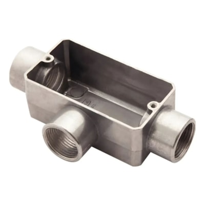 Condulete Tipo T 3/4" Com Rosca Sem Tampa - Tramontina
