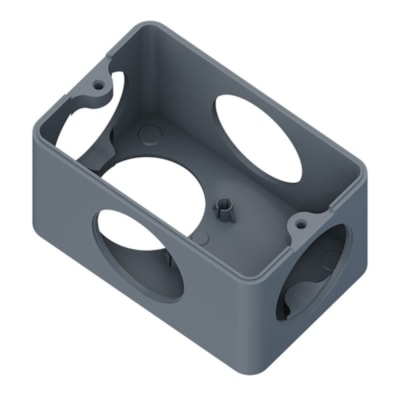 Condulete Top Pvc Sem Tampa 5 Entradas 3/4"/1" - Tigre