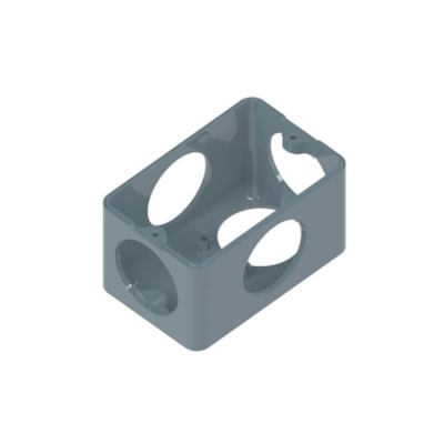 Condulete Top Pvc Sem Tampa 5 Entradas 3/4"/1" - Tigre