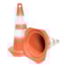 Cone De Sinalização Refletivo 50cm Pvc 700.01284 Plastcor