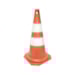 Cone De Sinalização Refletivo 50cm Pvc 700.01284 Plastcor