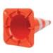 Cone Flexivel NBR 75cm LJ/BR Faixa Soldada - Plastcor