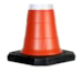 Cone PVC Rigido 75cm Base Movel PL4060 Plastcor