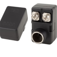 Conector Cachimbo Simples Preto 113.451 Interned