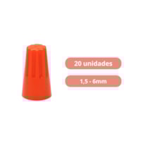 Conector de Torção Superlink 1,5-6,0 mm LJ P3 10un Eletrokit