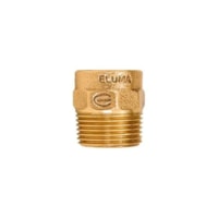 Conector Macho Bronze Eluma 604 DN66 x 2.1/2''