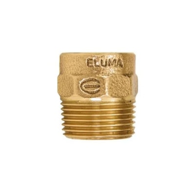 Conector Macho Bronze N.604 35 X 1.1/4” Pol Eluma