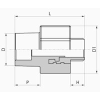 Conector Macho PPR 32x1 Tigre