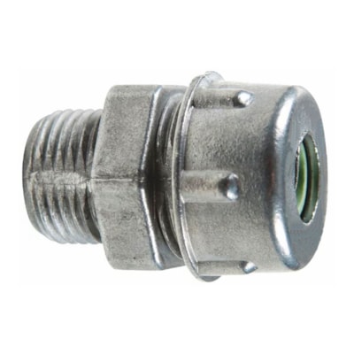 Conector Prensa Cabo Alumínio 4" Pol Bsp PC-10ALB Virtus