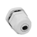 Conector Prensa Cabo Bsp 3/8" Polegada Cinza 13885 Sibratec