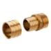 Conexão Macho Anel Desliz Clicpex 32x1 Dourado Latão - Tigre