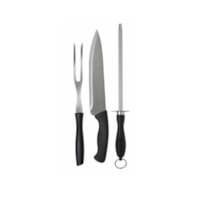 Conjunto para churrasco Assador com 3 Peças 3338 MOR