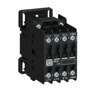 Contator 09A 1NA CWL9-10-30 D23 220V Termoplástico - Weg
