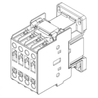 Contator 18A 1NA CWL18-10-30 D23 220V Termoplástico - Weg