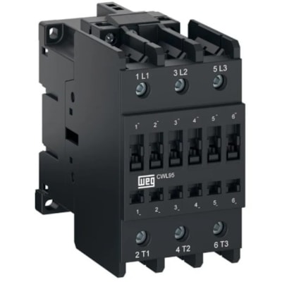 Contator Preto Cwl 80A - 00Tmção 30Ptc - D23tsão 220V - Weg