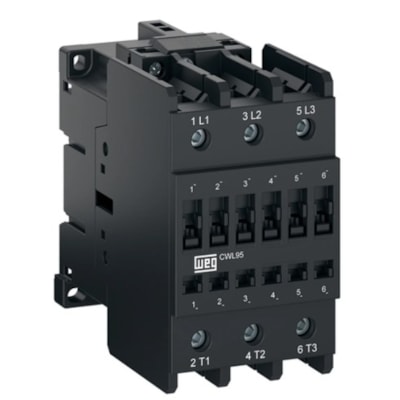 Contator Preto Termoplastico  CWL95-00-30 D23 220V 95A - Weg