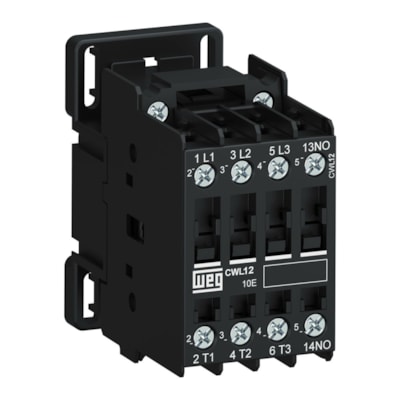 Contator Termoplástico 12A 1NA CWL12-10-30 D23 220V - Weg