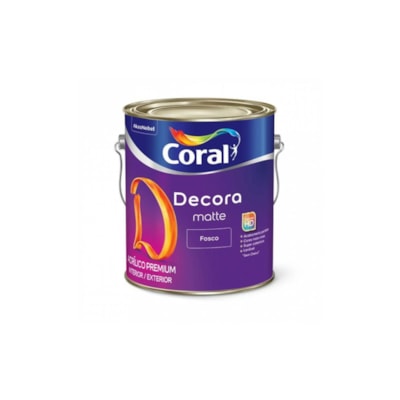 Coral Decore Matte Fosco Base MF 3,2L - Coral