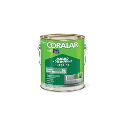 Coralar Acrilico Concreto 3,6 Litros 5202326 - Coral