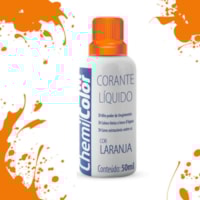 Corante Líquido 50ml Laranja – Chemicolor