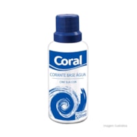 Corante Líquido à Base de Água Amarelo 50ml - Coral - Referência: 5202607