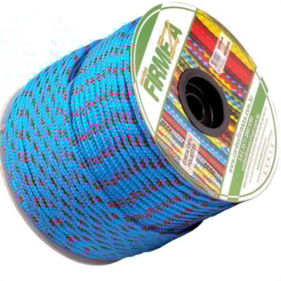 Corda PP Colorido 08mm Carretel 258 Metros 21138 Firmeza