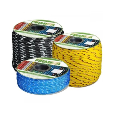 Corda PP colorido 12mm carretel 140 mt Firmeza