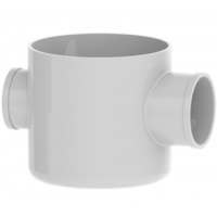 Corpo Caixa Seca 100 X 100 X 50 X 40 Mm Para Esgoto - Tigre - Referência: 28001010
