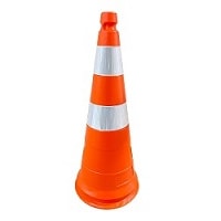 Corpo Do Cone Laranja 75cm Plastcor 700.01340