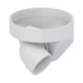 Corpo Ralo Saida Articulada Branco Pvc 100x40mm - Tigre
