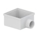 Corpo Ralo Seco Quadrado Branco Pvc 100x53x40mm - Tigre