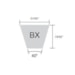 Correia em V D BX-85 ACV1100085 - Rexon
